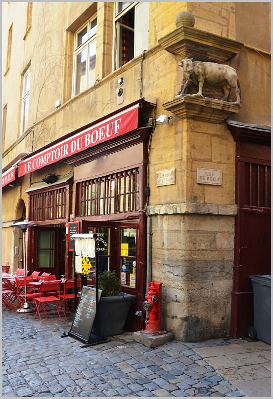 Lyon Old Town Rue Boeuf